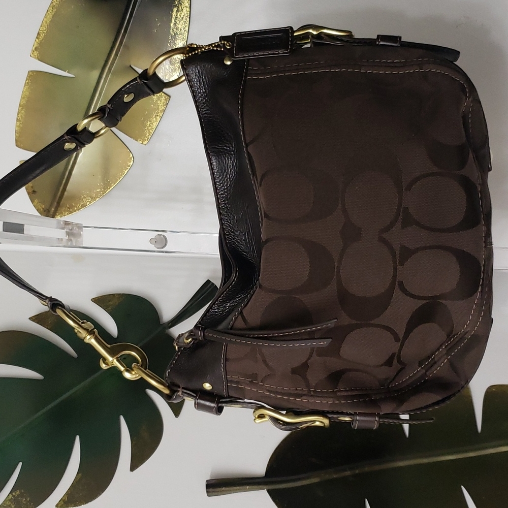 COACH ZOE HOBO SHOULDER BAG